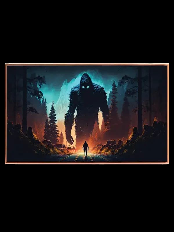 Mysterious Forest Giant Plakat