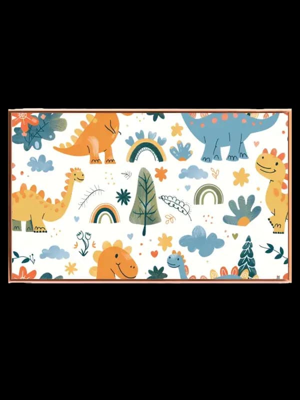 Happy Dino Friends Plakat