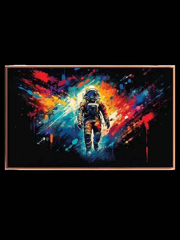 Skæv Astronaut Edition GF49 Plakat
