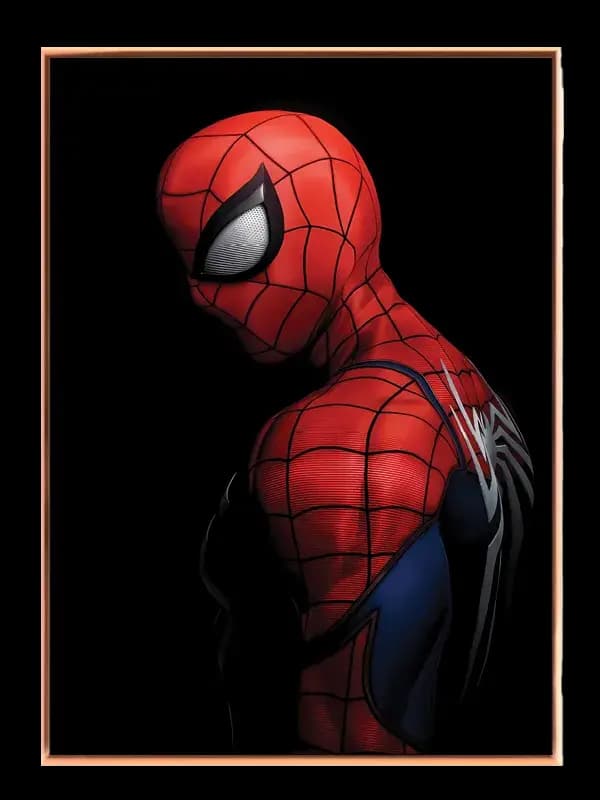 Spider-man i Mørk Silhuet