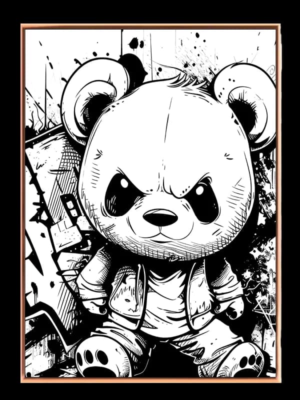 Sur Bamse Street Art