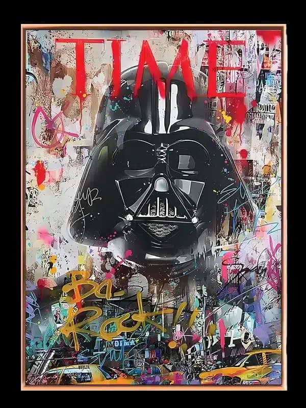 Darth Vader Graffiti Time