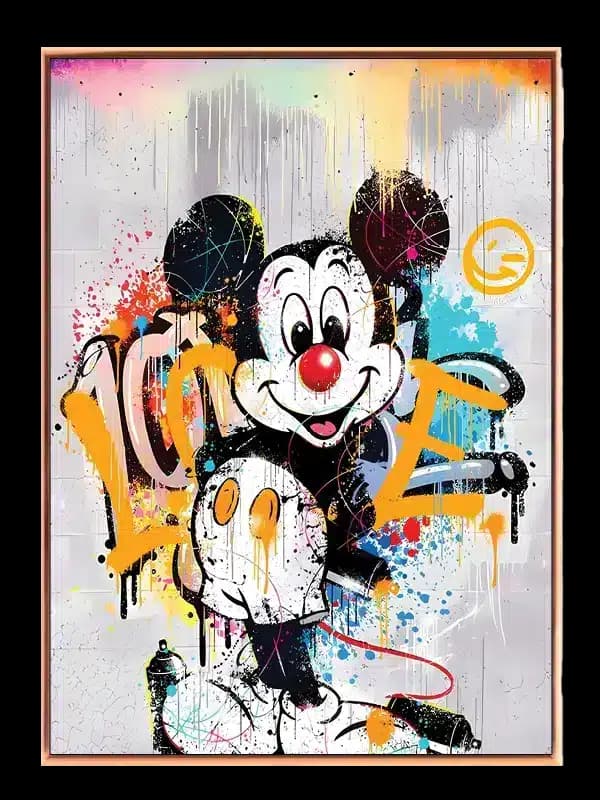 Graffiti Mus med Love