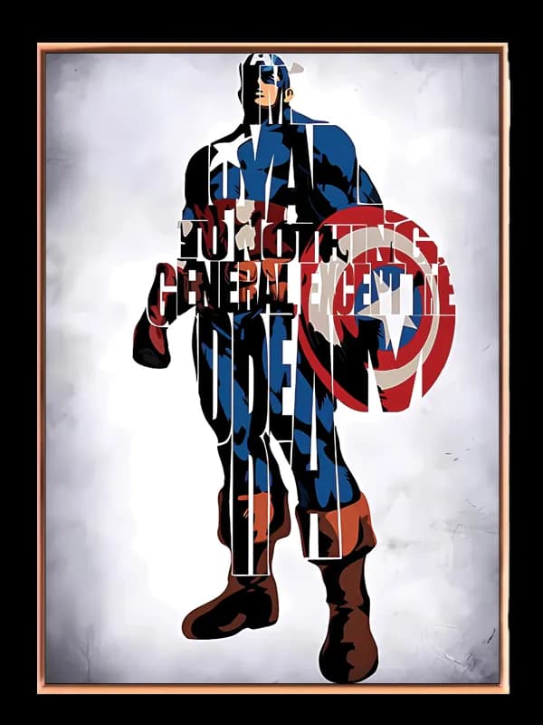 Captain America med Skjold