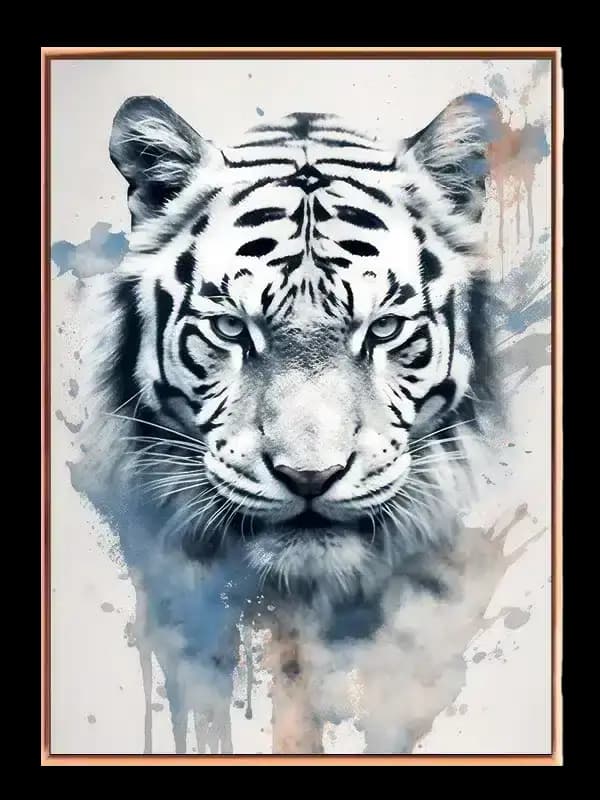 Frosted Tiger Gaze Plakat