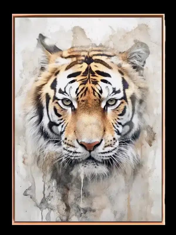 Regal Tiger Gaze Plakat