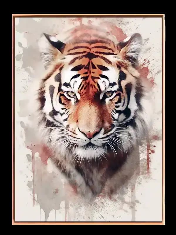 Fierce Tiger Gaze Plakat