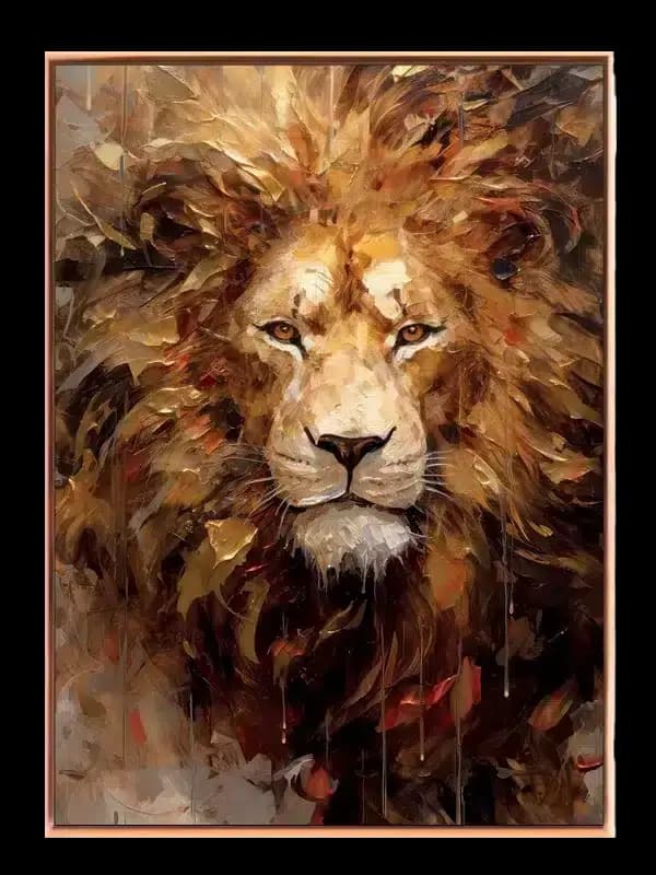 Regal Flame Mane Plakat