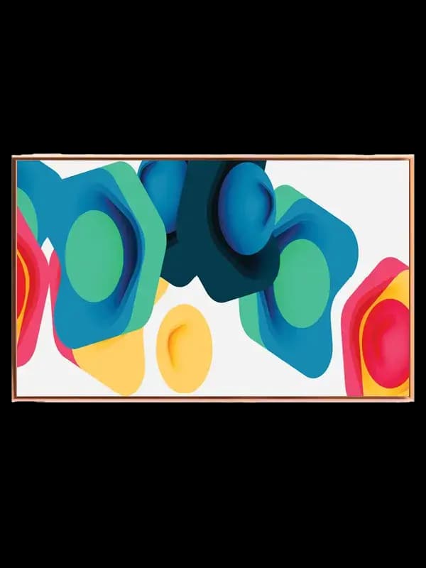 Layered Color Orbs Plakat