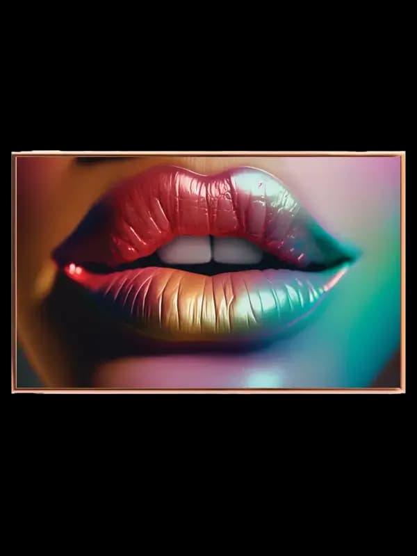 Neon Læber Edition LIPSB6 Plakat