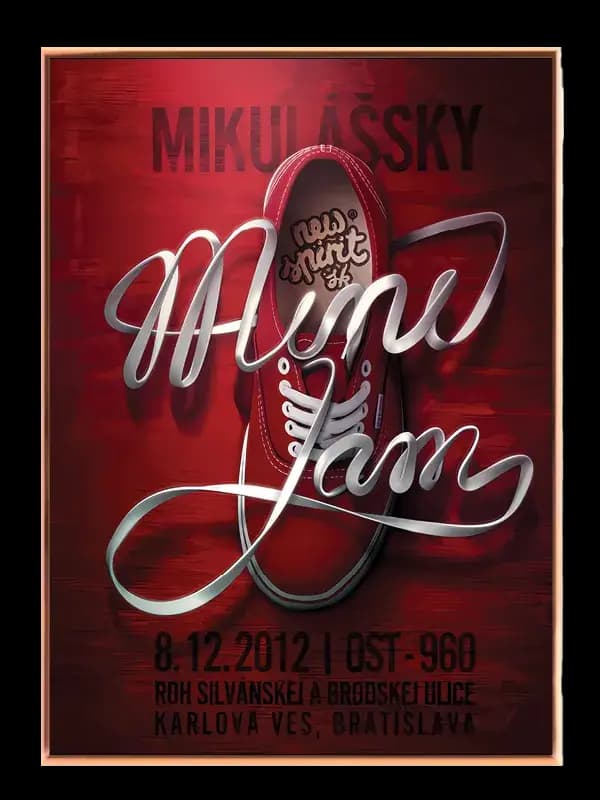 Mikulássky Mini Jam Plakat