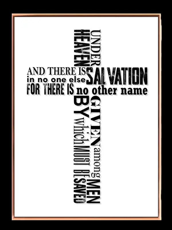 Salvation Budskab Plakat