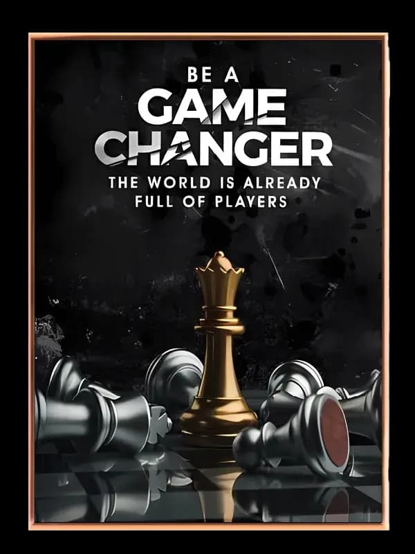 Vær en Game Changer Plakat