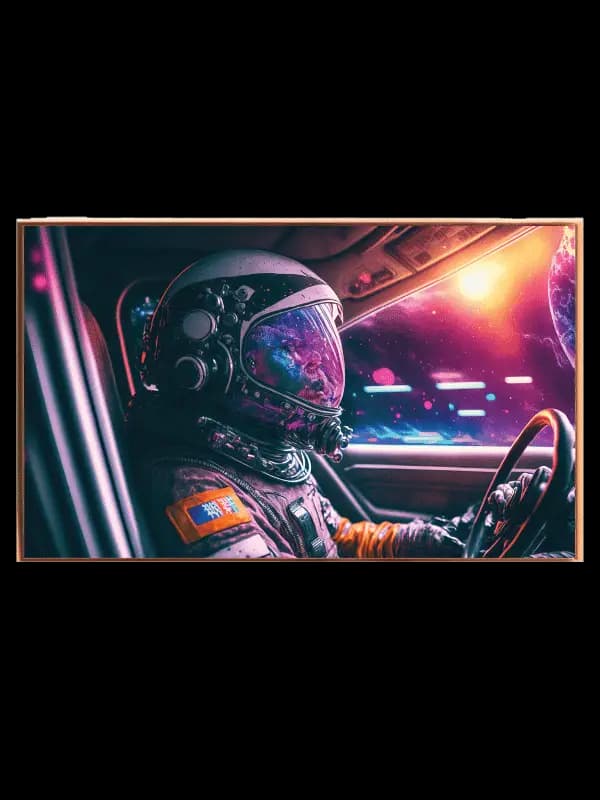 Astronaut Bag Rattet i Rummet