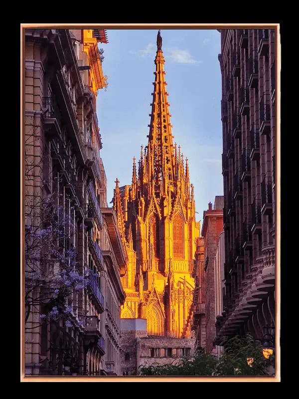 Historic Gothic Church Spire