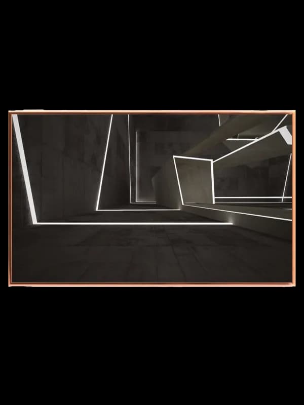 Moderne Geometrisk Lyskunst