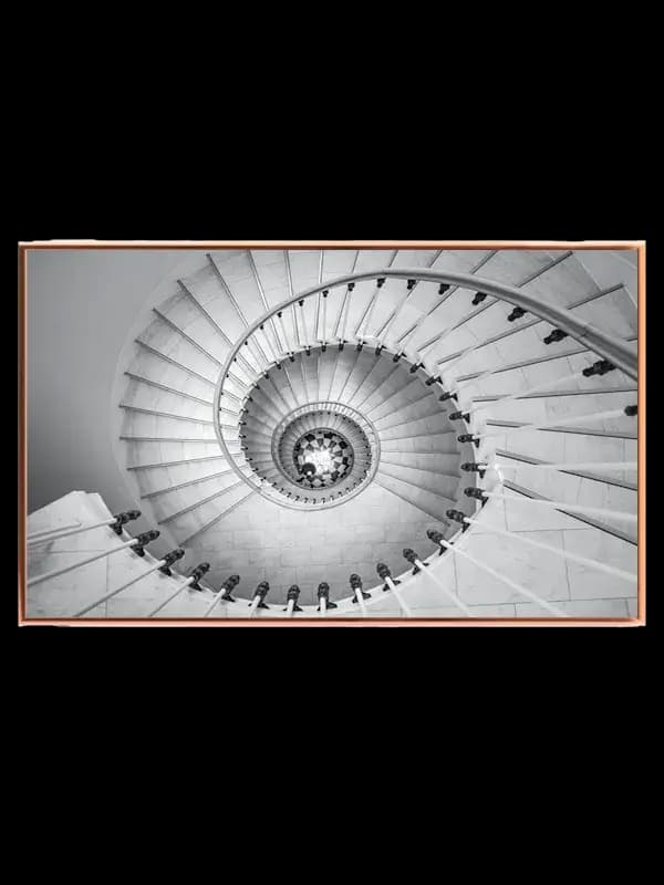 Spiraltrappens Elegante Perspektiv