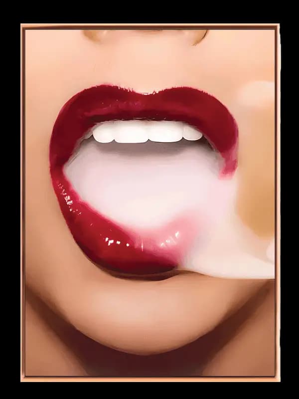 Krom Læber Edition LIPS1 Plakat