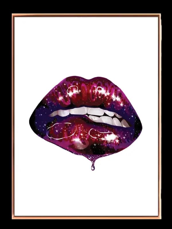 Neon Læber Edition LIPS30 Plakat