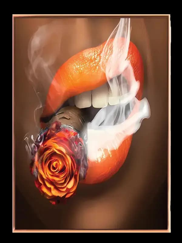 Neon Læber Edition LIPS6 Plakat