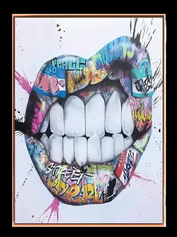 Velour Læber Edition LIPS7 Plakat