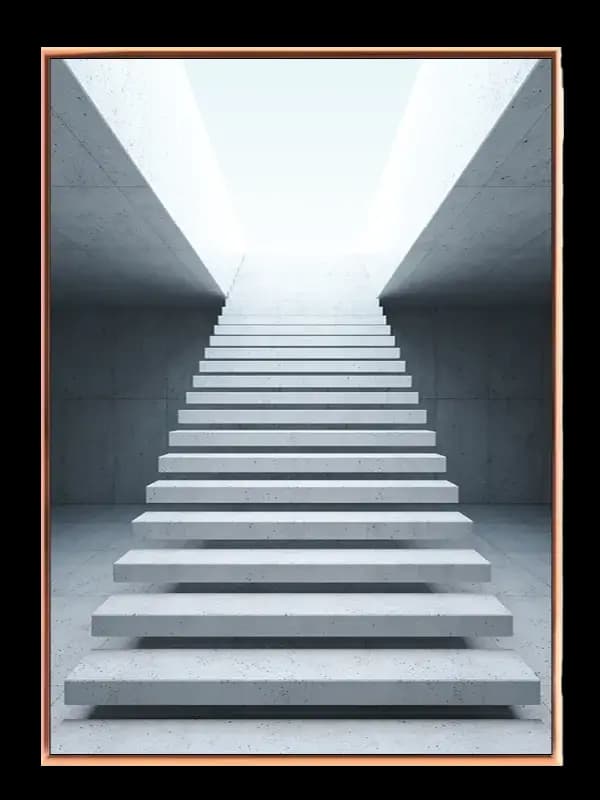 Moderne Minimalistisk Trappekunst