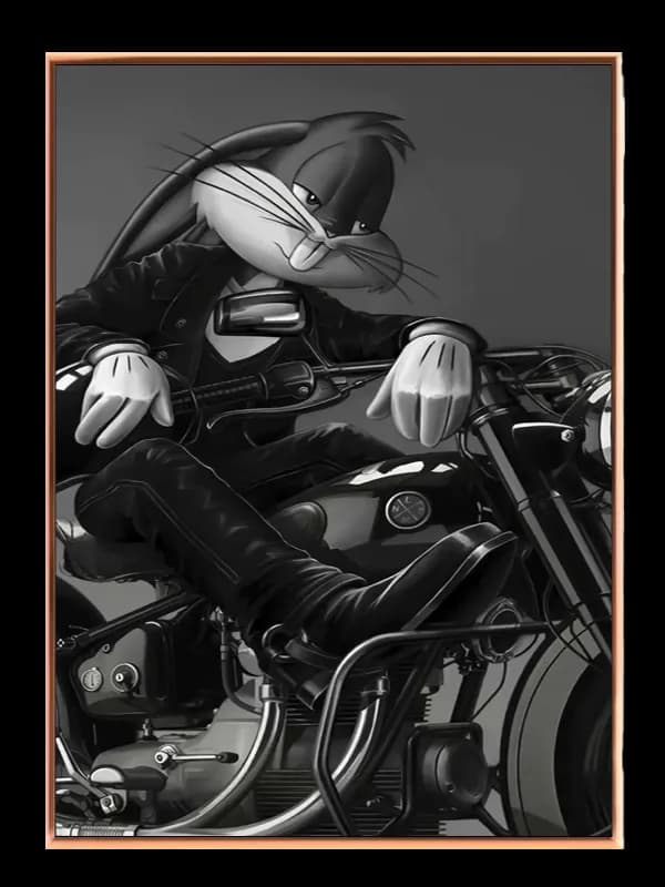 Tegneseriekanin på Klassisk Motorcykel
