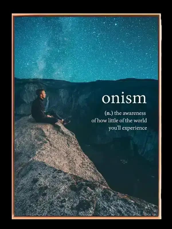 Onism Bevidsthed Plakat