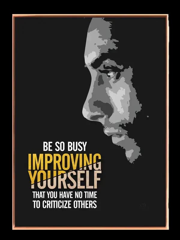 Bliv Bedre Selv Plakat
