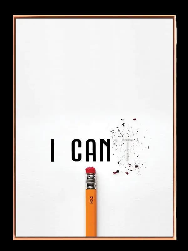 I Can Ikke Plakat