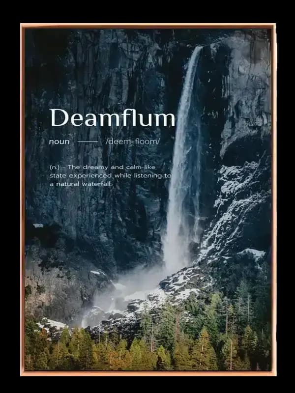 Deamflum Mindful Plakat