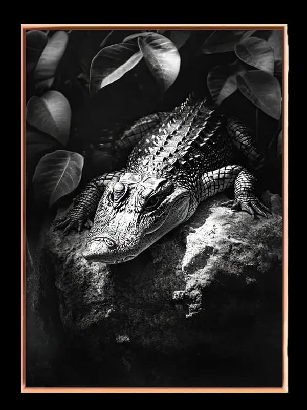 Ko American Alligator I Plakat