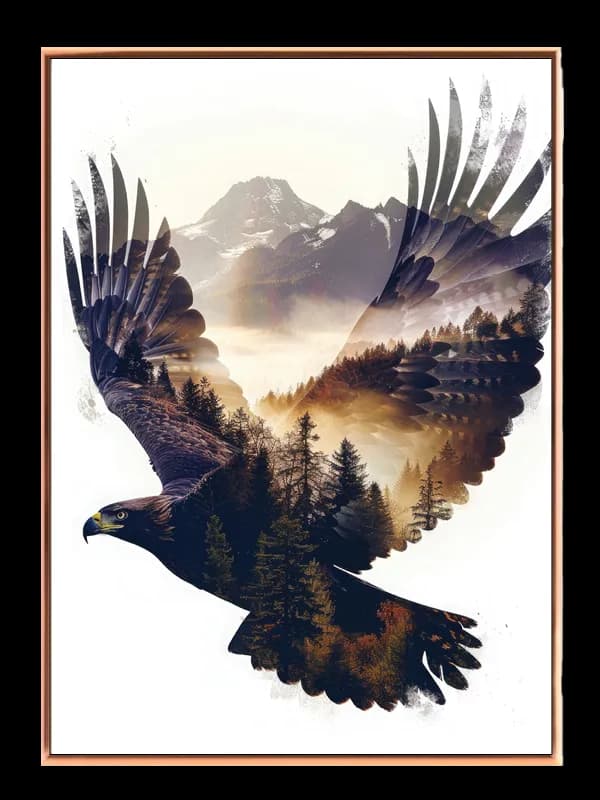 Golden Eagle Flight Plakat