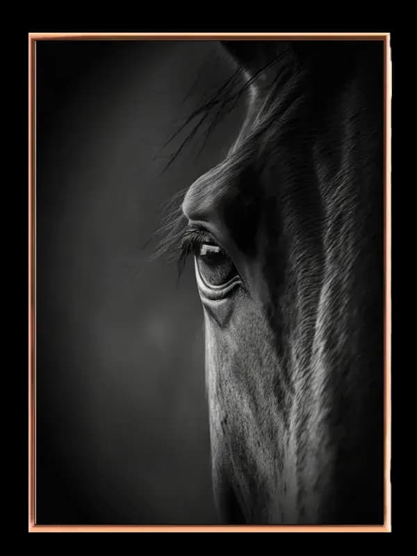 Horse Closeup Plakat
