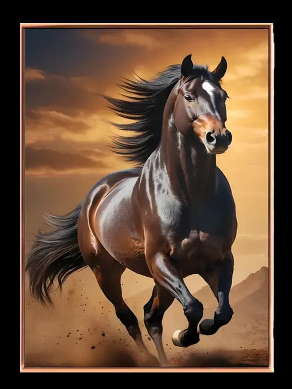 Horse Running Plakat