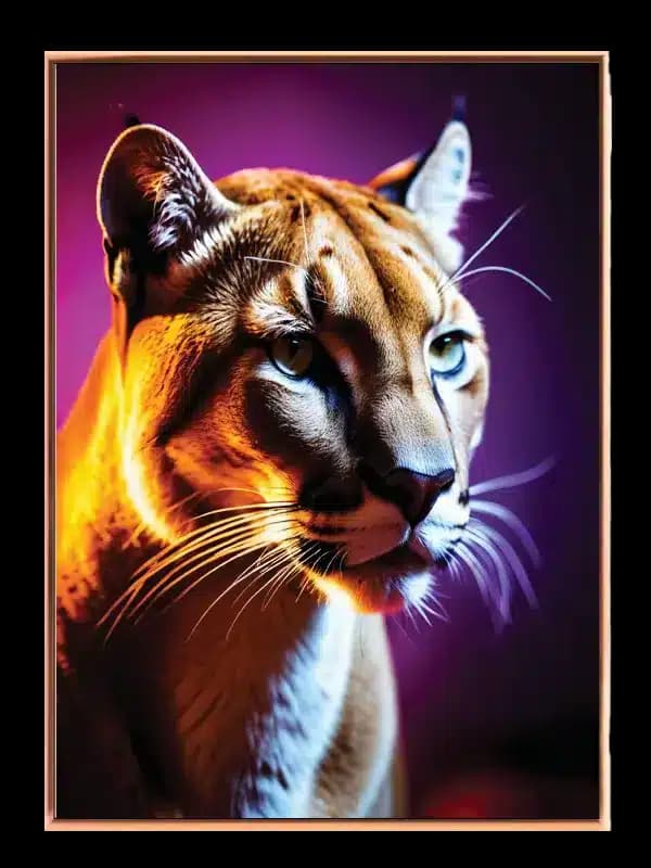Kat Cougar Plakat