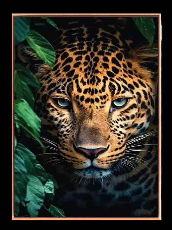 Leopard Close Plakat