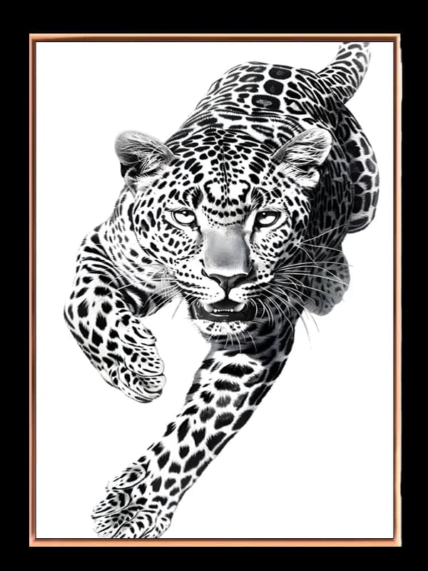 Kat Jaguar In Motion Plakat