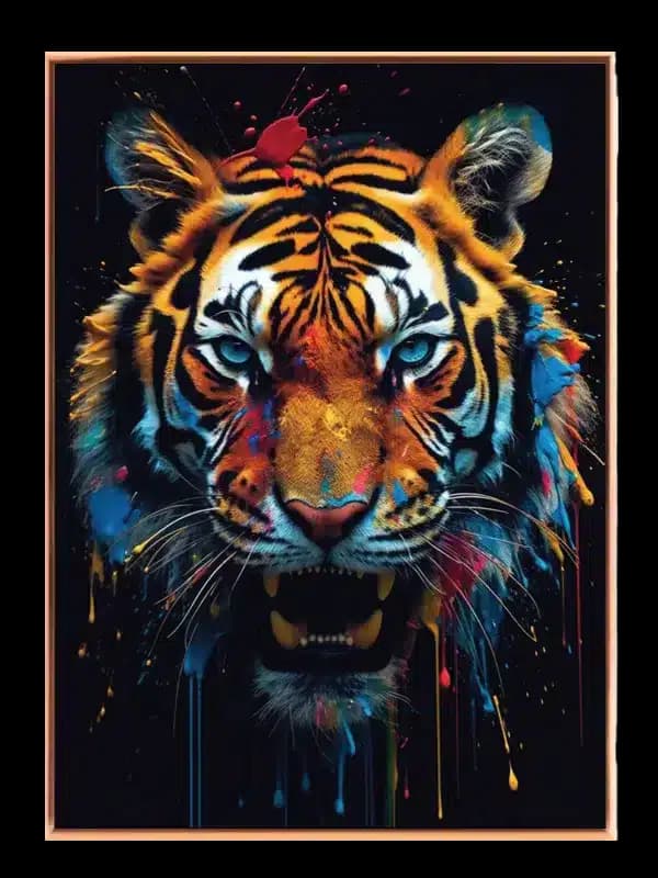 Tiger Splash Plakat