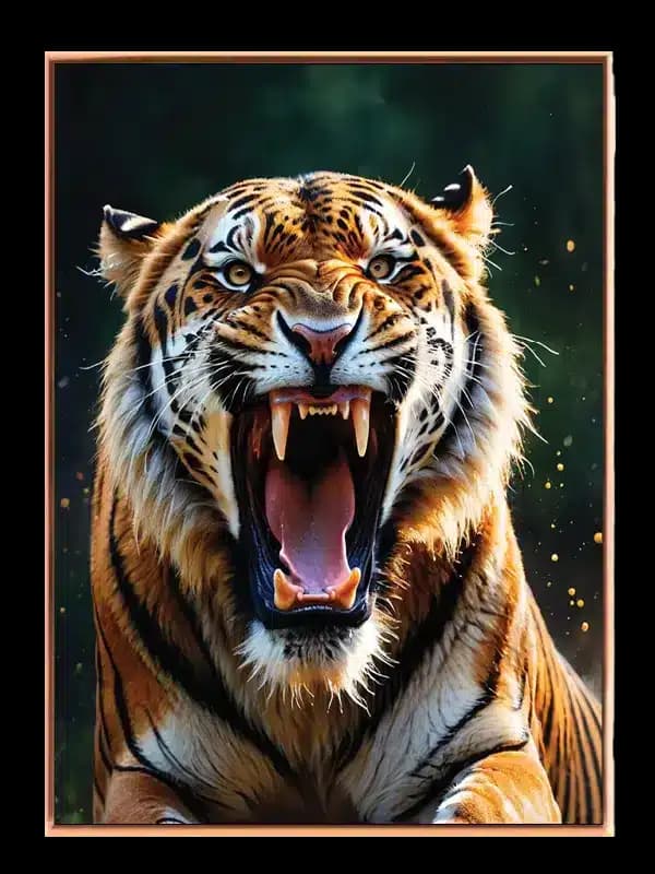 Roaring Tiger No3 Plakat