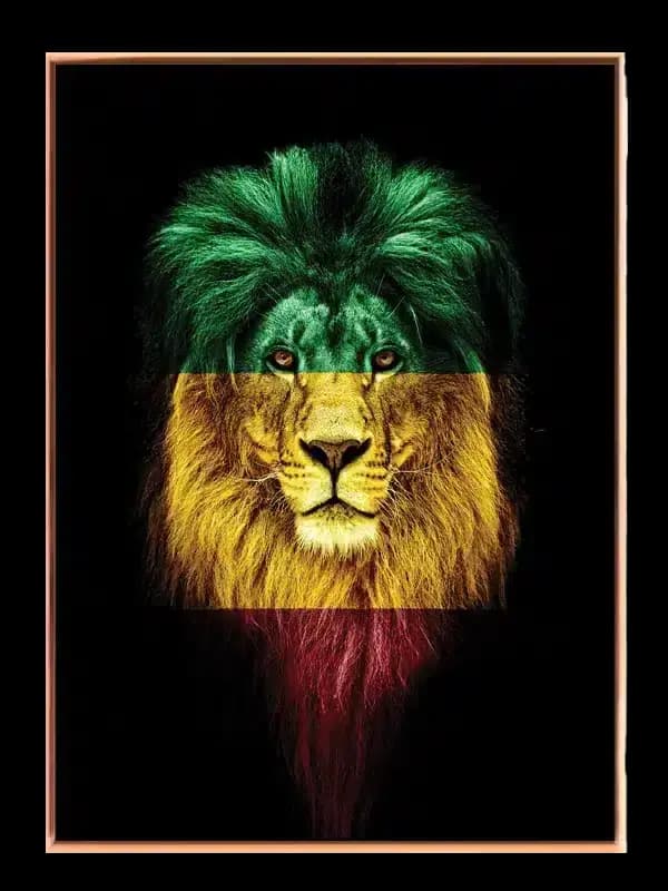 Lion Rasta Plakat
