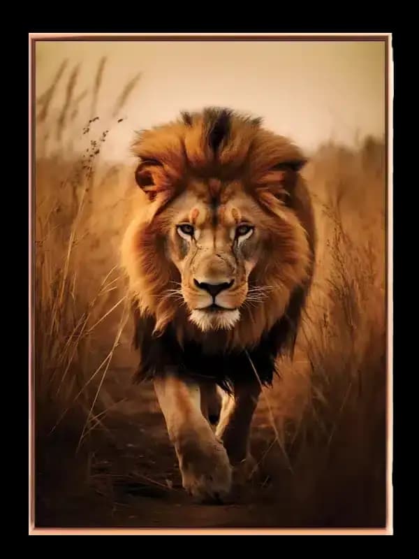 African Lion Plakat