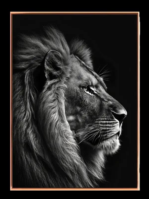 Lion Side Plakat