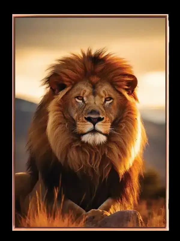Lion Majesty Plakat