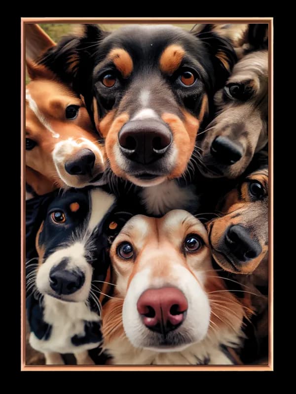 Curious Dogs Plakat