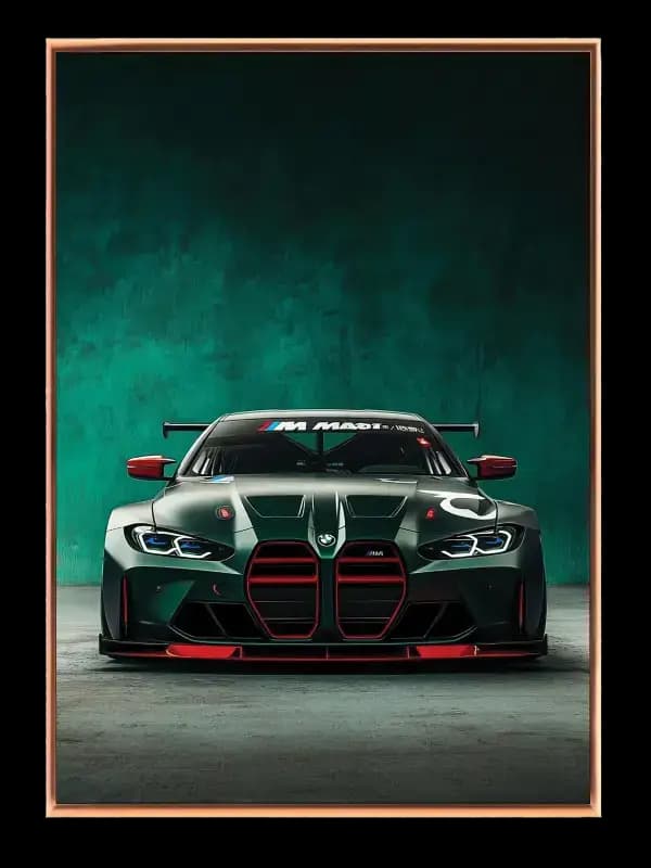 BMW M4 GT3 Racedbil