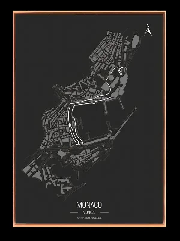 Monaco Formel 1 Bane