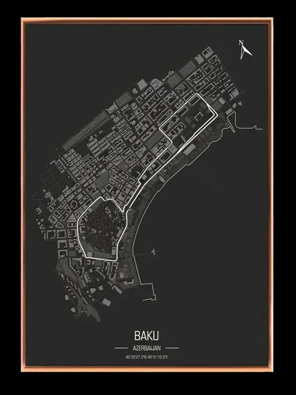Baku Grand Prix Plakat