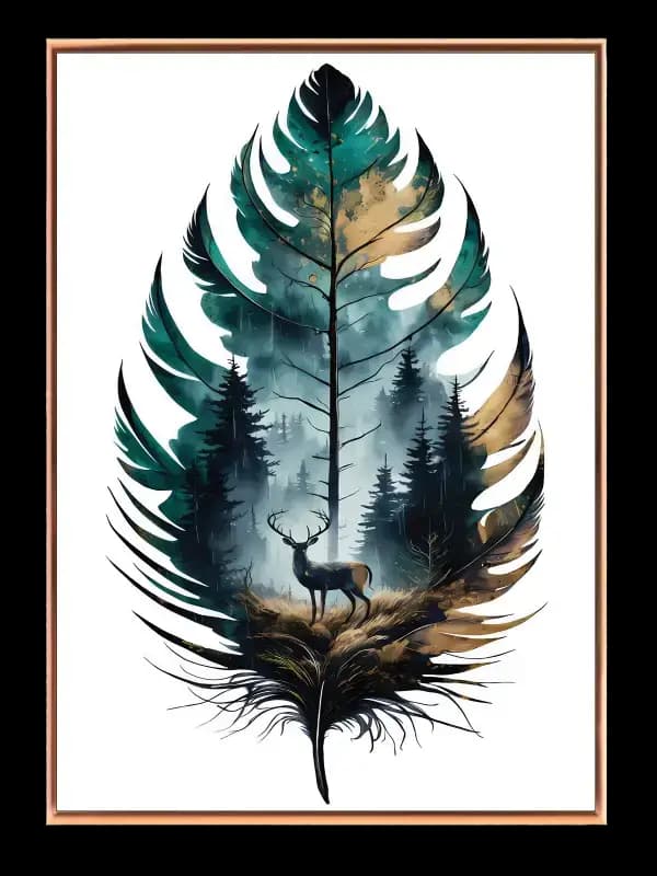 Forest Veins Plakat