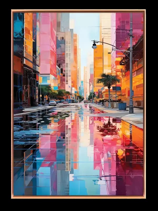 Urban Mirage Reflection Plakat
